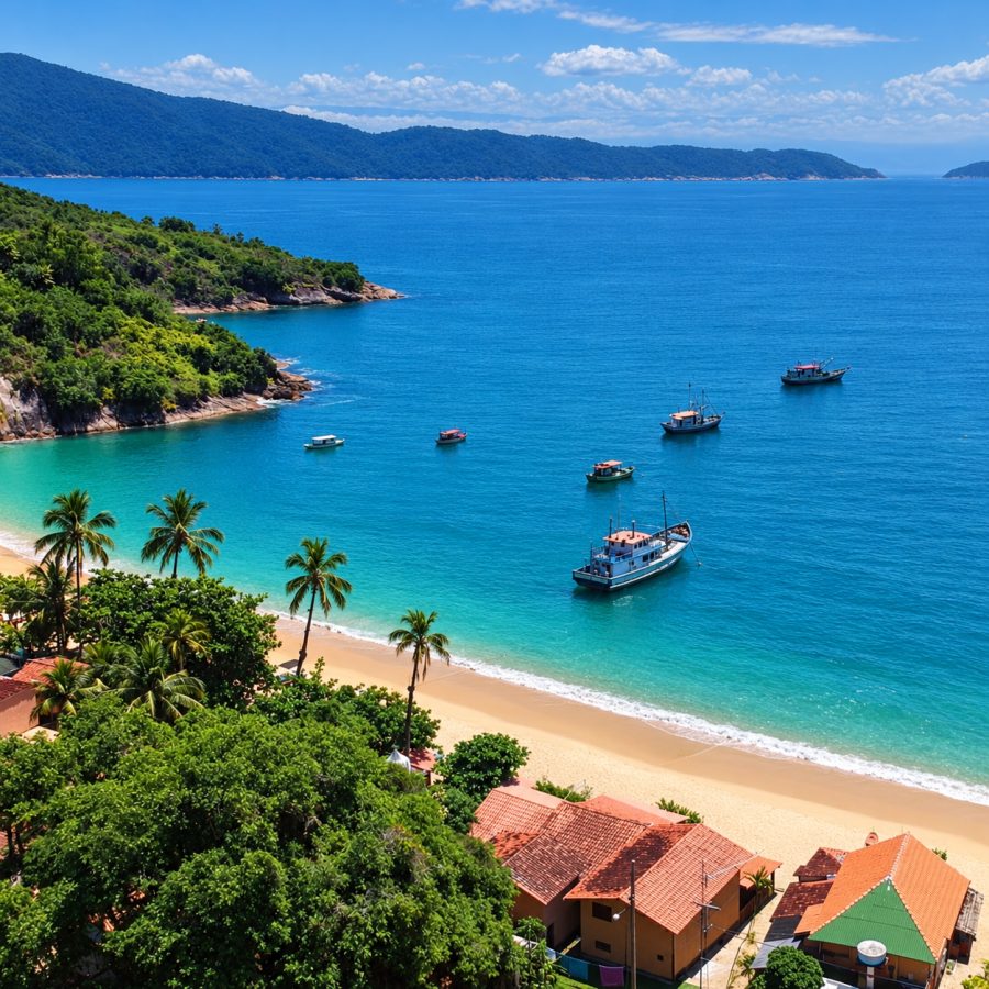 Bora Cajaíba — RJ - Paraty, Praia do Pouso da Cajaíba