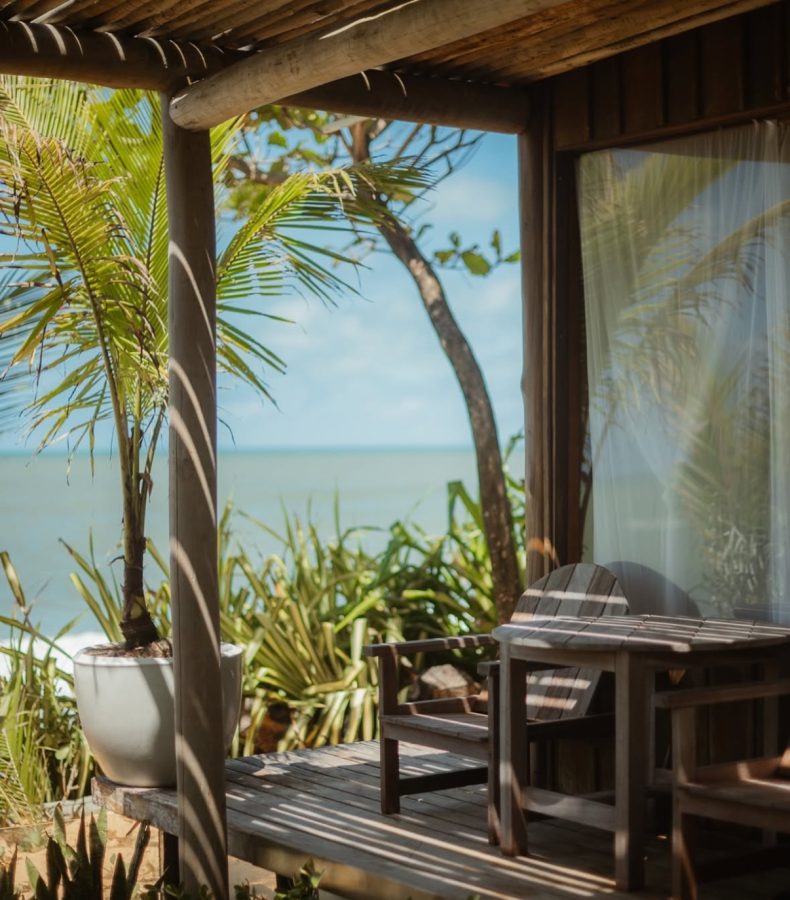 Rua da Praia, Caraiva, Bahia, Brazil